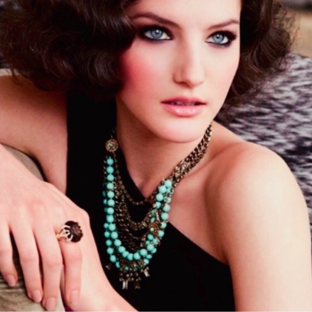 Stella & Dot necklace/earrings
